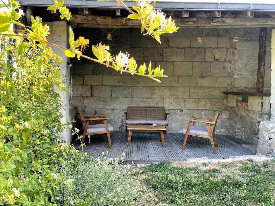 Chez Juliette - Maison Et Jardin - Bord De Loire A Saumur Kültér fotó